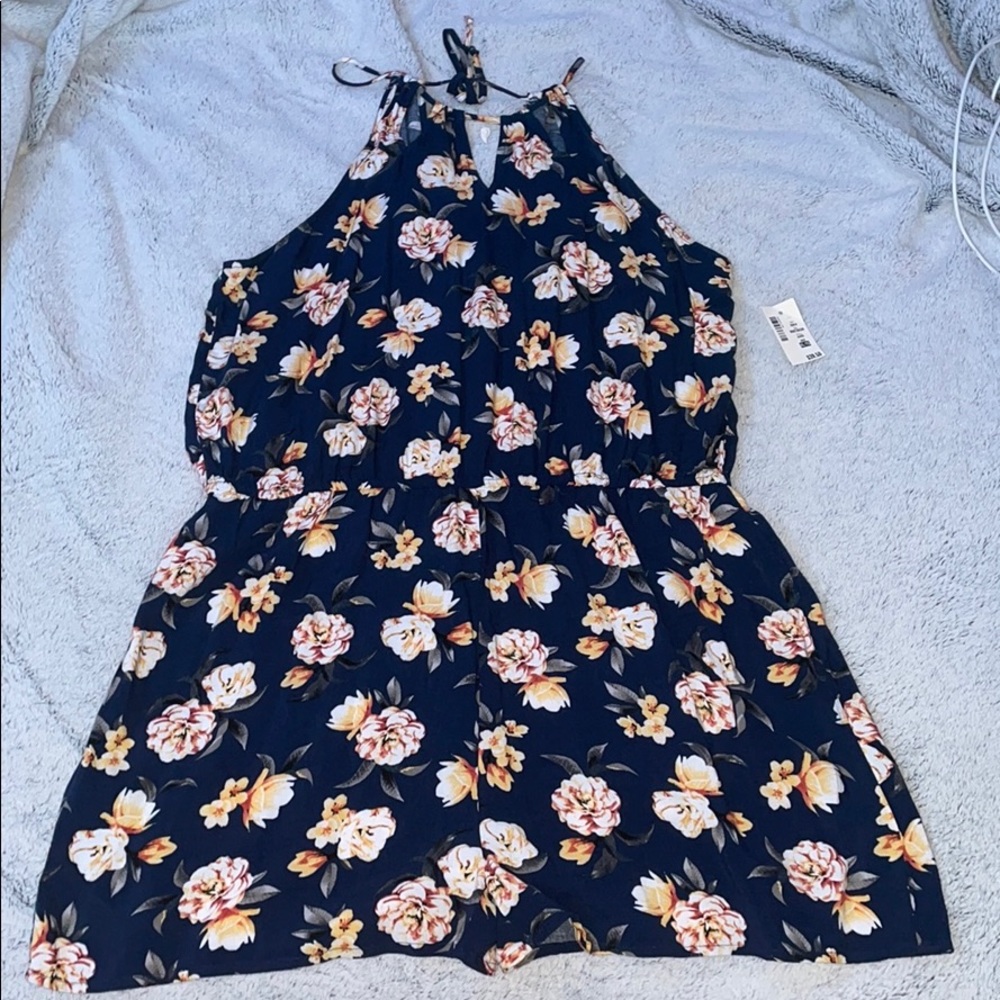 Aeropostale Floral Designed Romper